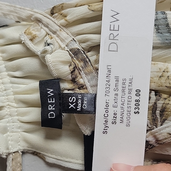 Anthropologie DREW Naomi Vintage Floral Maxi-Size XS - Picture 4 of 13